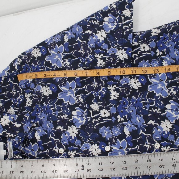 Norse Projects Shirt Men's Large Short Sleeve Floral Carsten Liberty Print loop - Picture 9 of 12